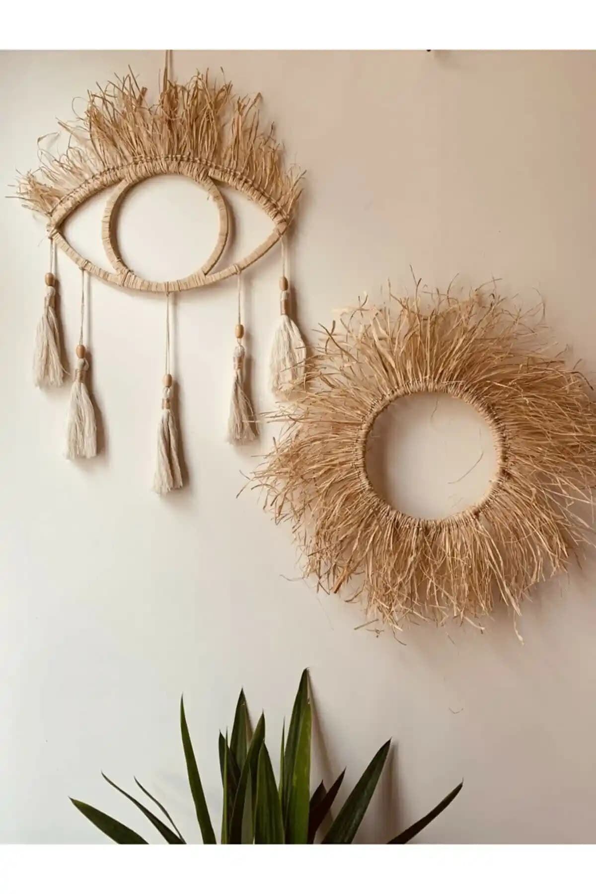 Rafya Duvar Süsü ile Mekânlarınızı Şık ve Doğal Bir Şekilde Dekore Edin