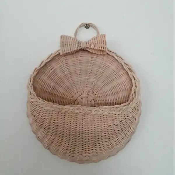 Rattan Duvar Sepetleri ile Doğal ve Şık Dekorasyon Çözümleri