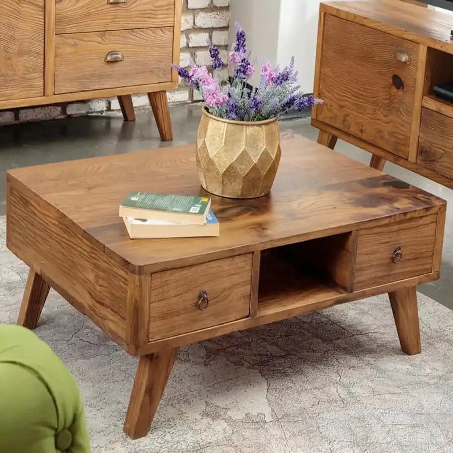 Retro Orta Sehpa ile Mekânlara Nostaljik ve Şık Bir Dokunuş Katın