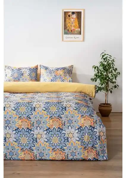 Riva İstanbul Mandala Çift Kişilik Nevresim Takımı: Şık ve Fonksiyonel Tasarım