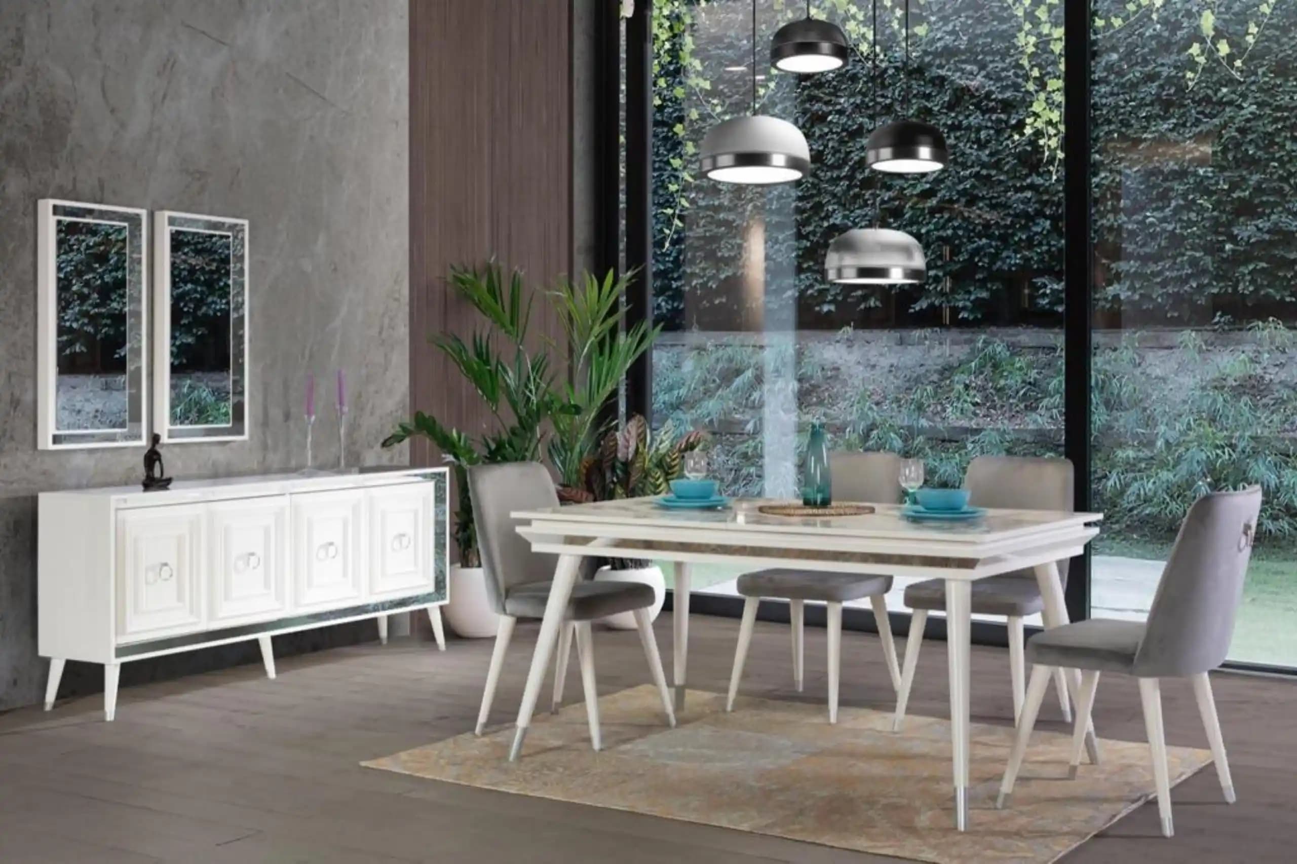 Rosa Yemek Odası Dekorasyonu İpuçları ve Trendler: Şıklık ve Konforun Birlikteliği