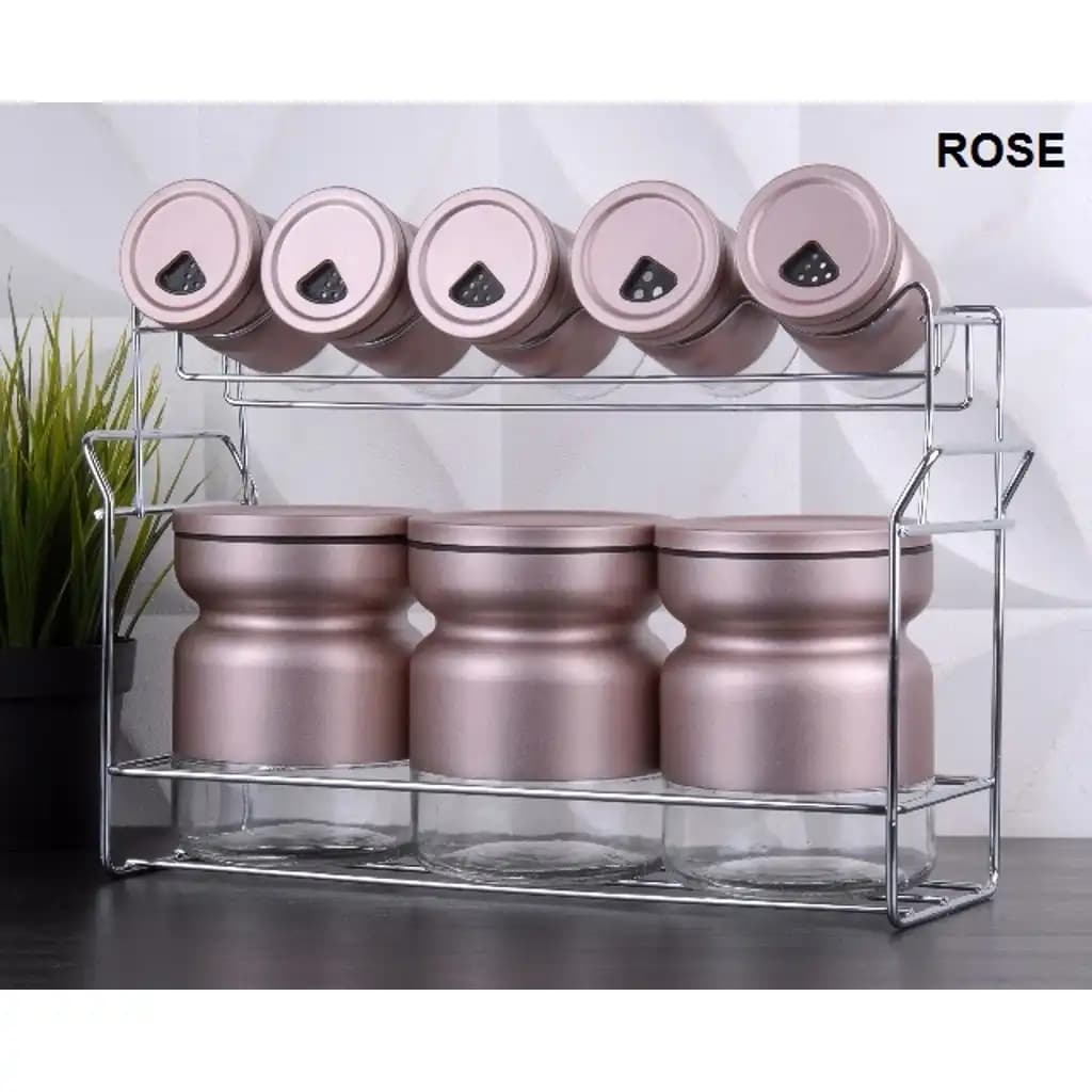 Rose Baharat Takımı ile Mutfakta Zarafet ve Fonksiyonellik Sağlayan Dekorasyon Çözümleri