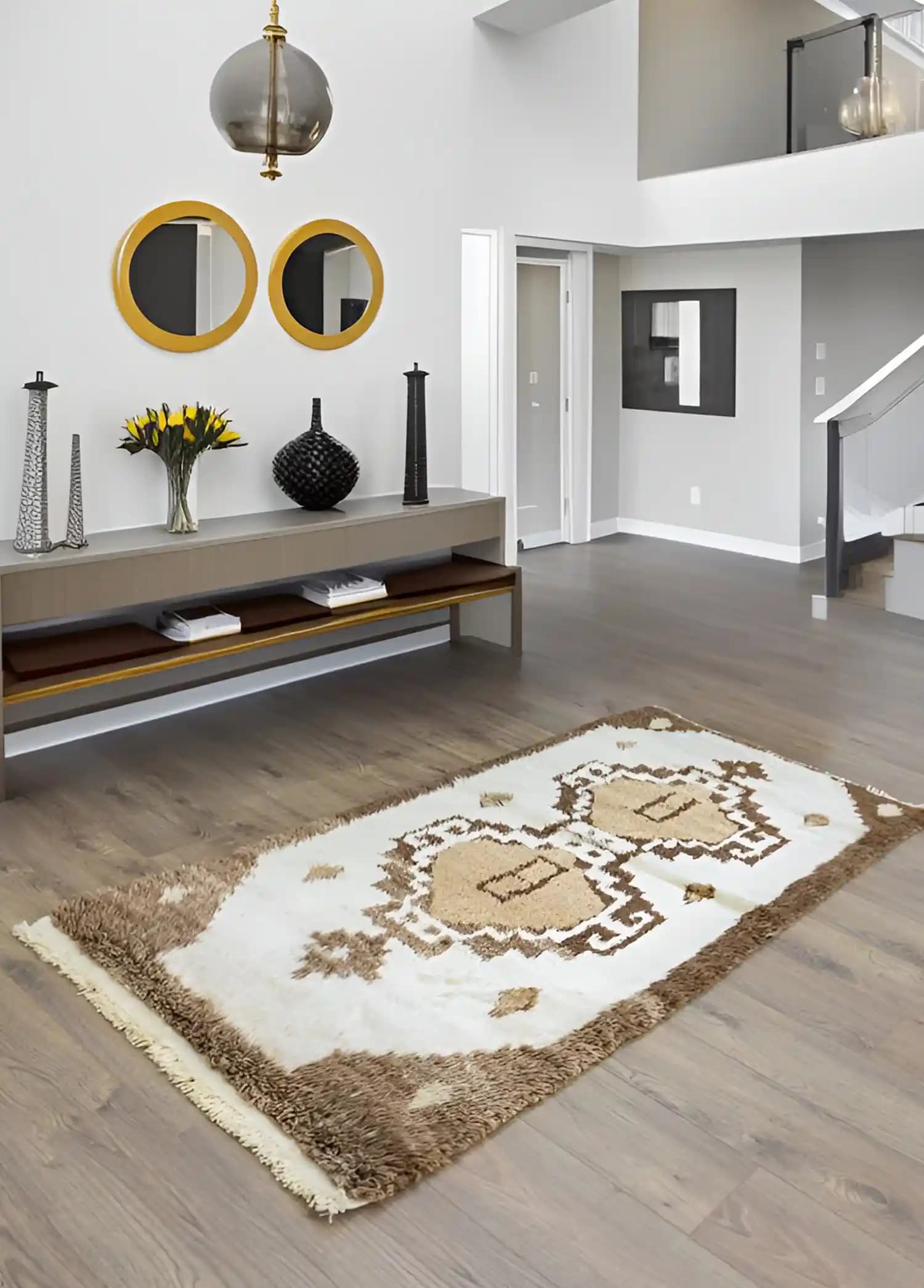 Rustik Halı Modelleri ile Evinize Doğal ve Sıcak Bir Atmosfer Katın