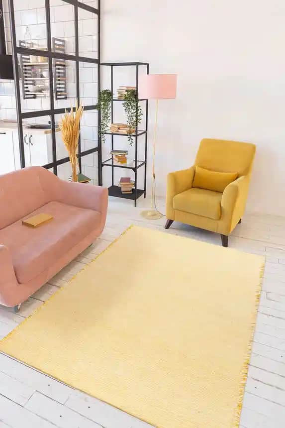 Sarı ve Yeşil Halı Modelleriyle Dekorasyonunuza Canlılık Katın ve Mekânı Geliştirin