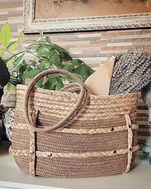 Sepet Çanta Modelleriyle Dekorasyonda Doğal ve Şık Dokunuşlar