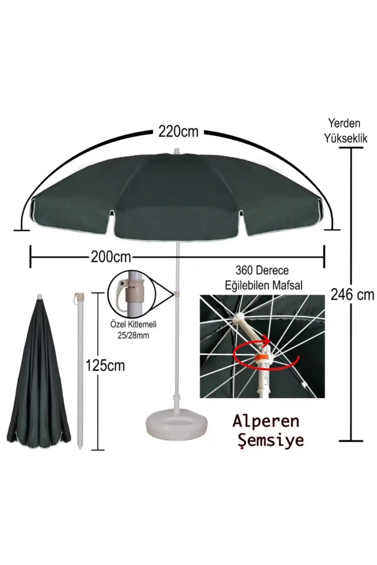 Şezlong Şemsiyesi ile Bahçe ve Teras Dekorasyonunda Şıklık ve Konforun Buluşması