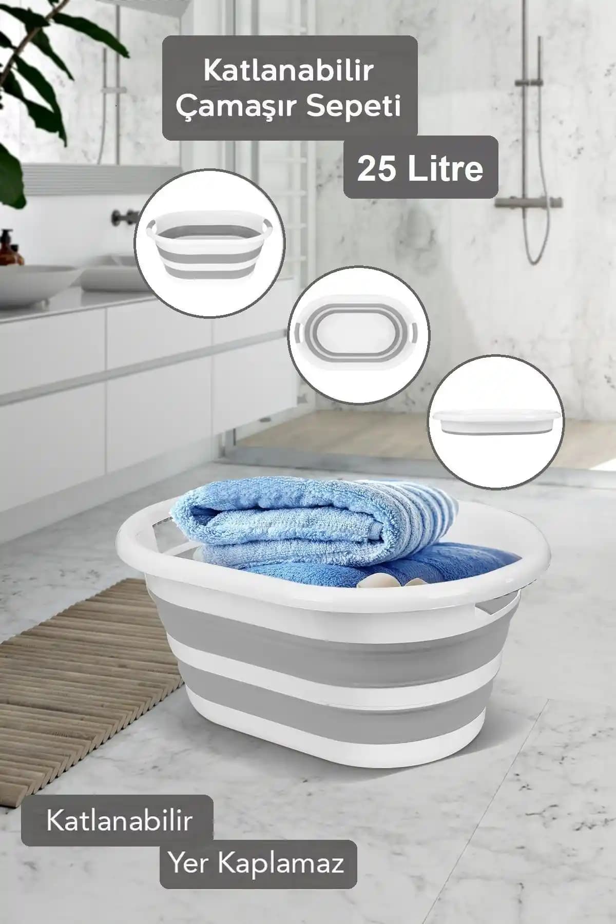 Silikon Çamaşır Sepetleri ile Modern ve Şık Ev Dekorasyonunda Yenilikçi Çözümler