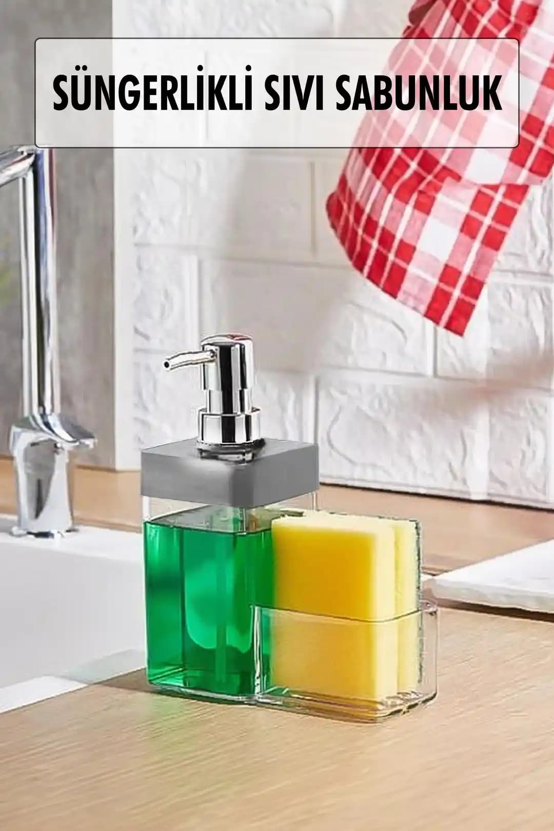 Sıvı Sabunluk ve Süngerlik: Modern Dekorasyonda Fonksiyonellik ve Estetiğin Buluşması