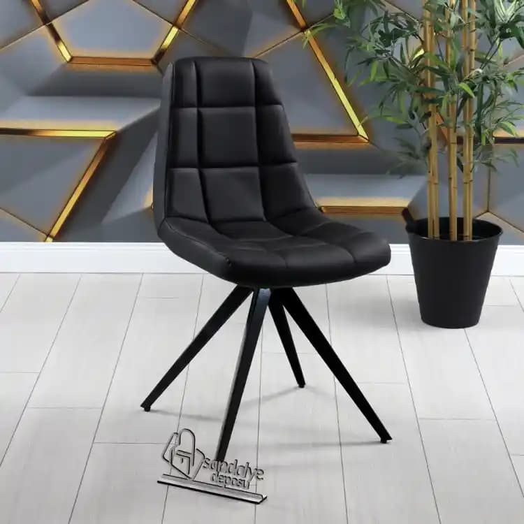 Siyah Ayaklı Sandalyeler ile Modern ve Şık Dekorasyon Çözümleri