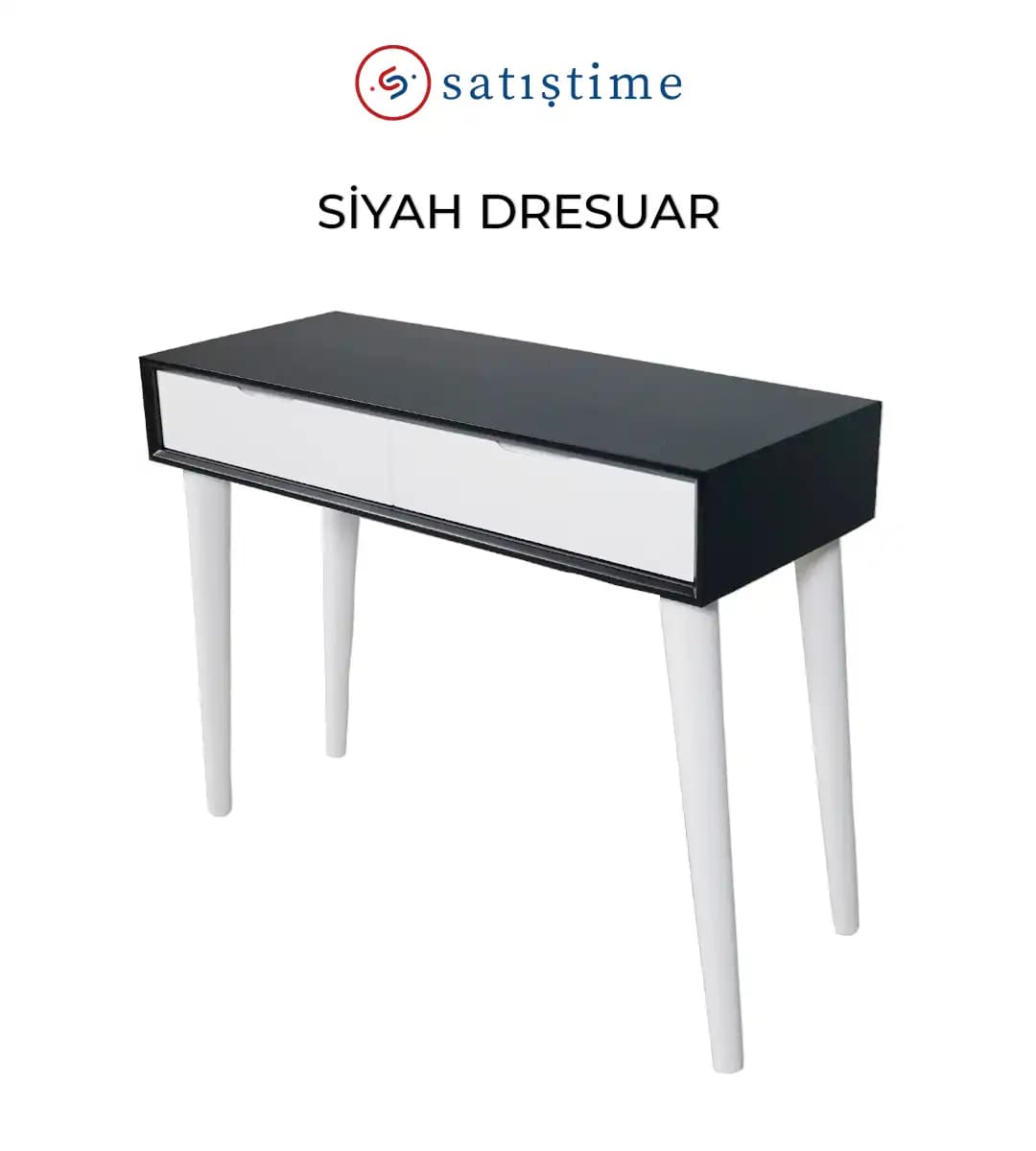 Siyah Dresuar ile Modern ve Şık Dekorasyon Çözümleri Sunan Mobilyalar