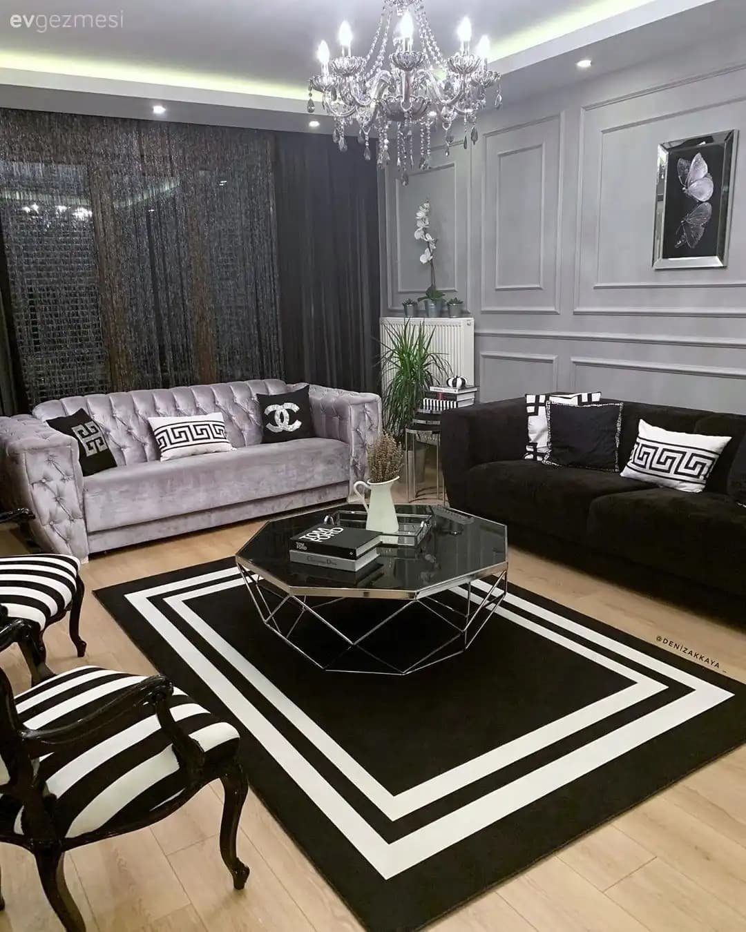 Siyah Gri Ev Dekorasyonu ile Modern ve Şık Bir Atmosfer Yaratma Rehberi