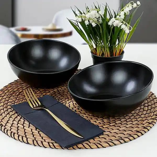 Siyah Salata Kasesi ile Modern ve Zarif Dekorasyon Fikirleri ve Kullanım Alanları