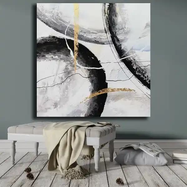 Siyah Tablo Dekorasyonunda Şıklık ve Zarafetin Anahtarı Modern ve Klasik Kullanımlar