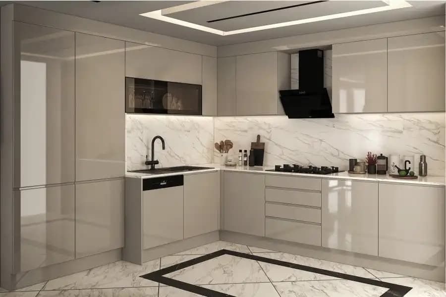 Soft Mutfak Dekorasyonunda Pastel Tonlar ve Doğal Malzemelerle Şık Tasarımlar