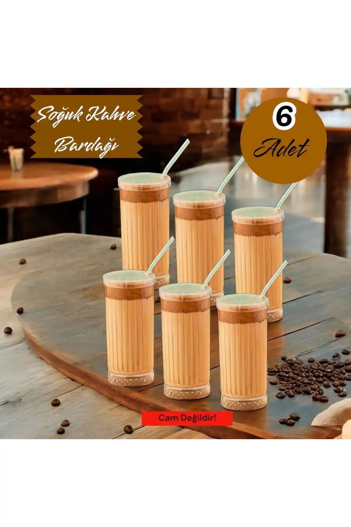 Soğuk Kahve Bardağı Cam Dekorasyonda Şıklık ve Fonksiyonellik İçin Rehber