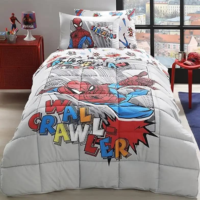 Spiderman Temalı Uyku Setleri ile Çocuk Odalarında Renkli ve Eğlenceli Atmosferler Yaratın