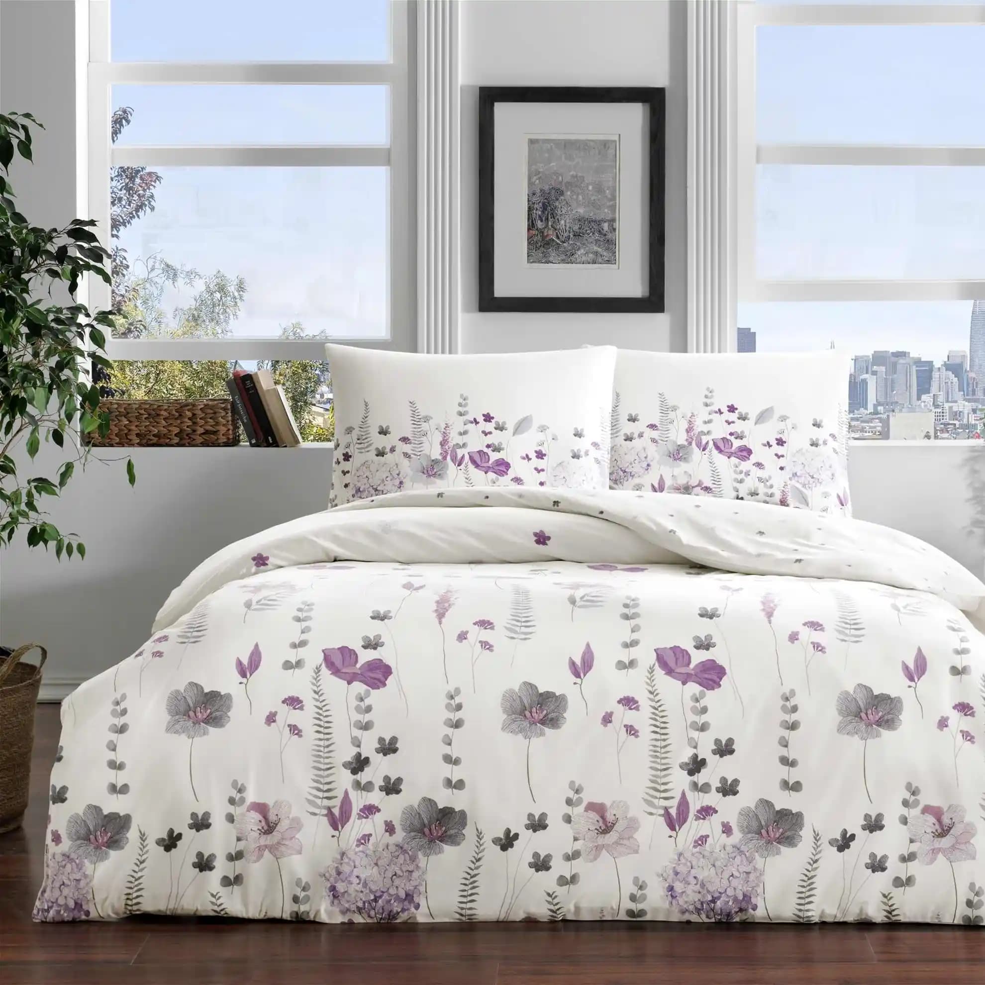 Tac ranforce nevresim takımlarıyla şık ve sağlıklı yatak odası dekorasyonu