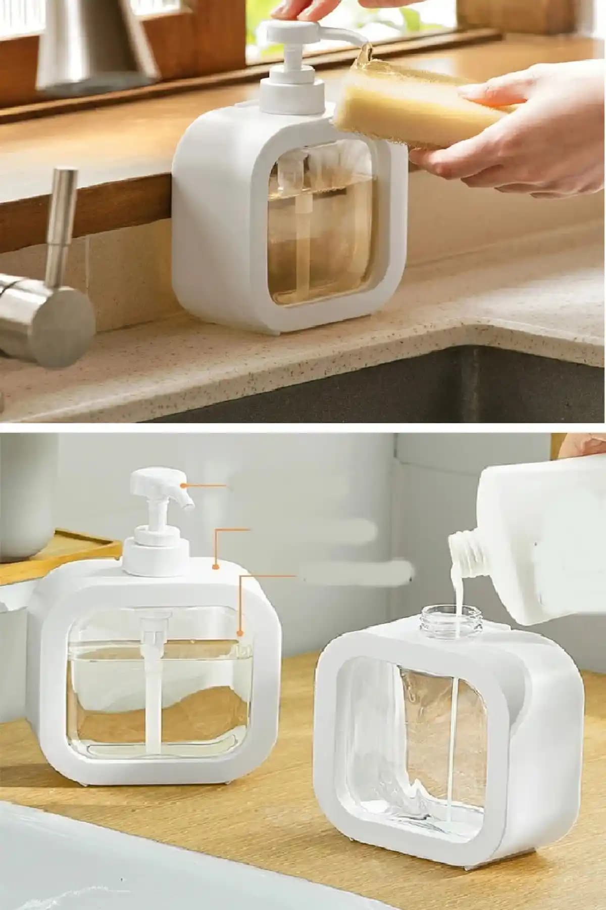 Tezgah Üstü Bulaşık Deterjanlıklarıyla Mutfak Dekorasyonunuzu Geliştirin