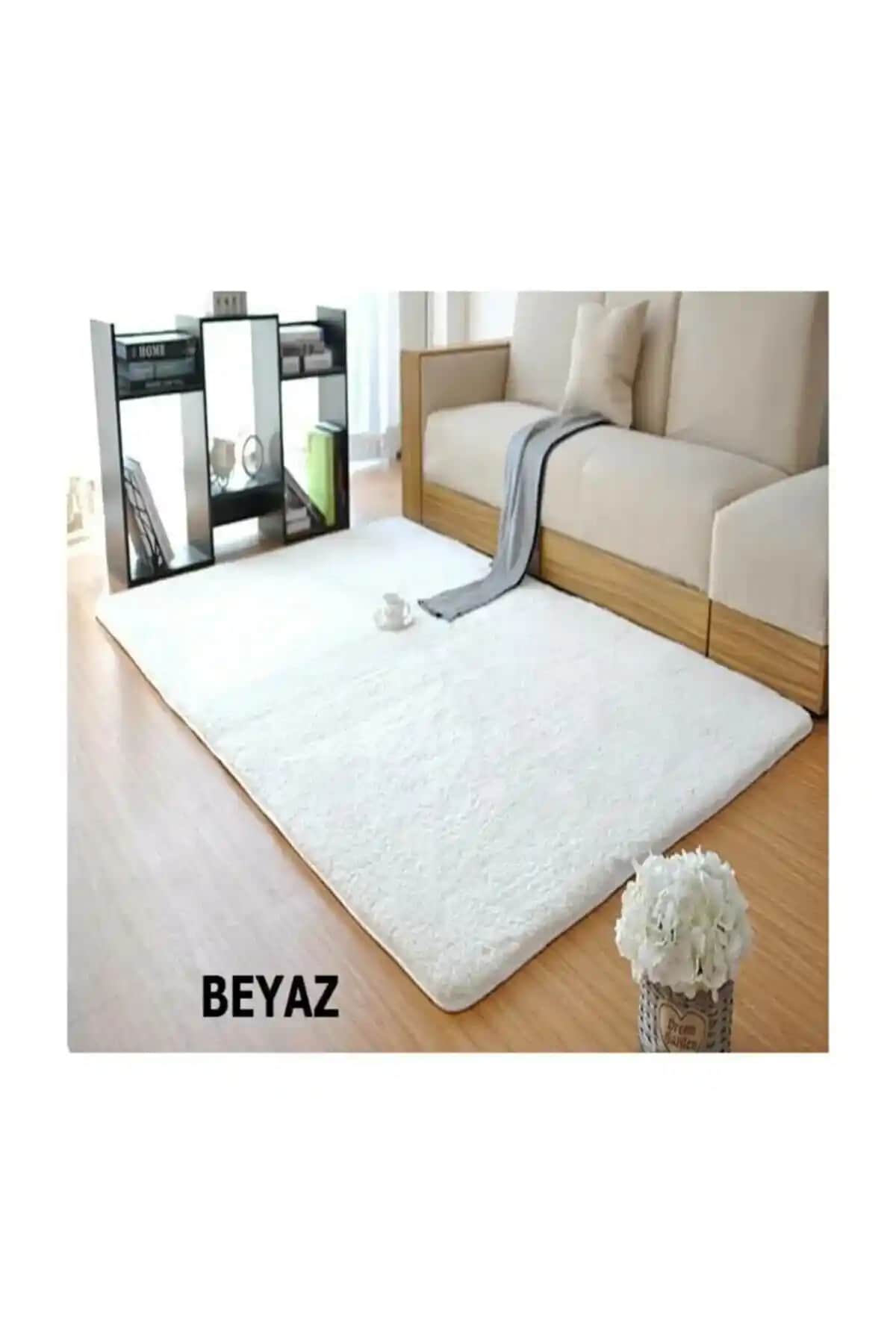 Tüylü Beyaz Halı ile Şık ve Konforlu Ev Dekorasyonu Nasıl Yapılır