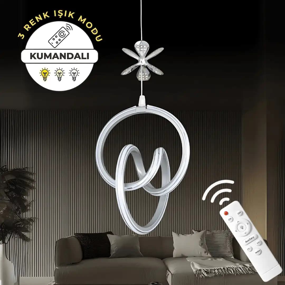 Uzaktan Kumandalı Avize Seçenekleri ve Modern Dekorasyon İpuçları