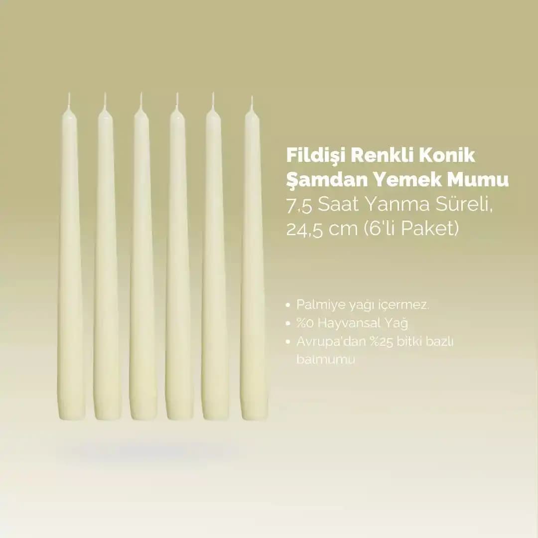 Uzun Şamdan Mumlarıyla Dekorasyonda Zarafet ve Atmosfer Yaratmanın Yolları
