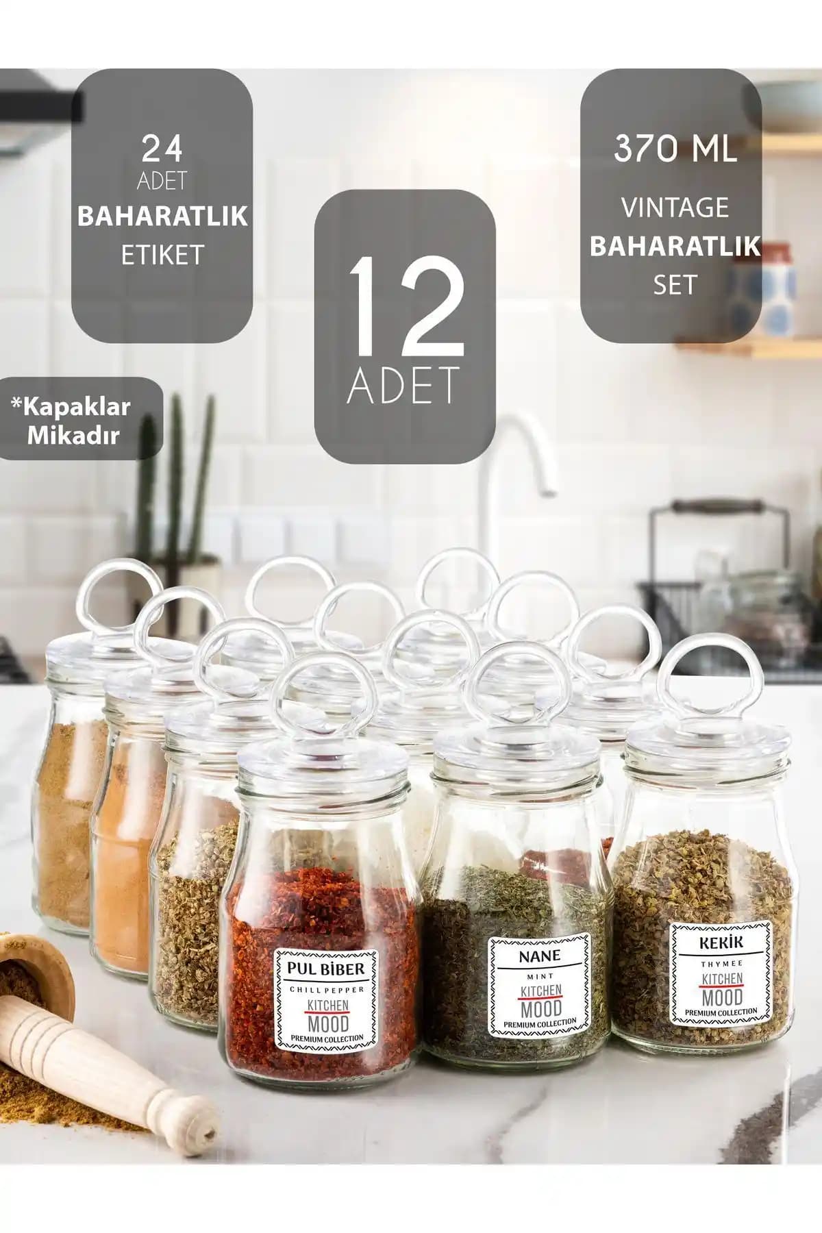 Vintage Baharatlıklarla Dekorasyonunuza Nostaljik ve Şık Bir Dokunuş Katın