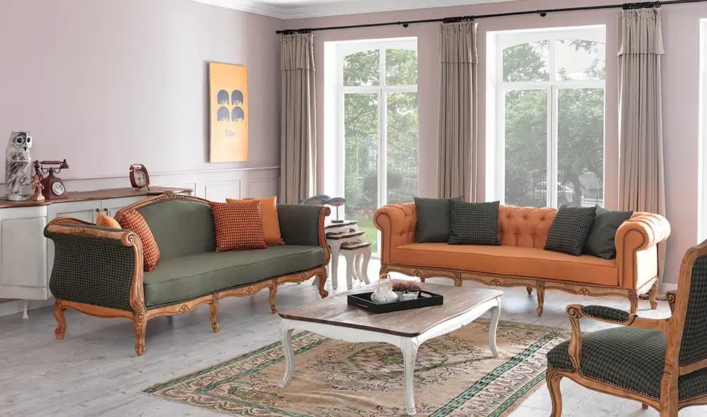Vintage Salon Takımı ile Evinizde Zamansız ve Şık Dekorasyon Yaratın