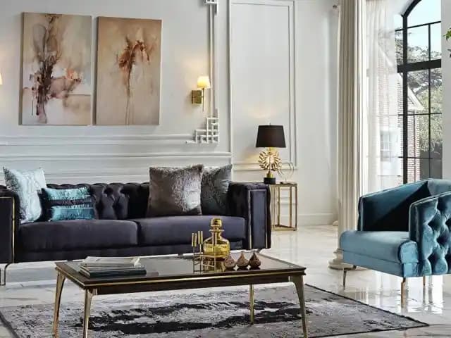 Vizon Kiremit Renkli Koltuk Takımıyla Modern ve Şık Dekorasyon İpuçları