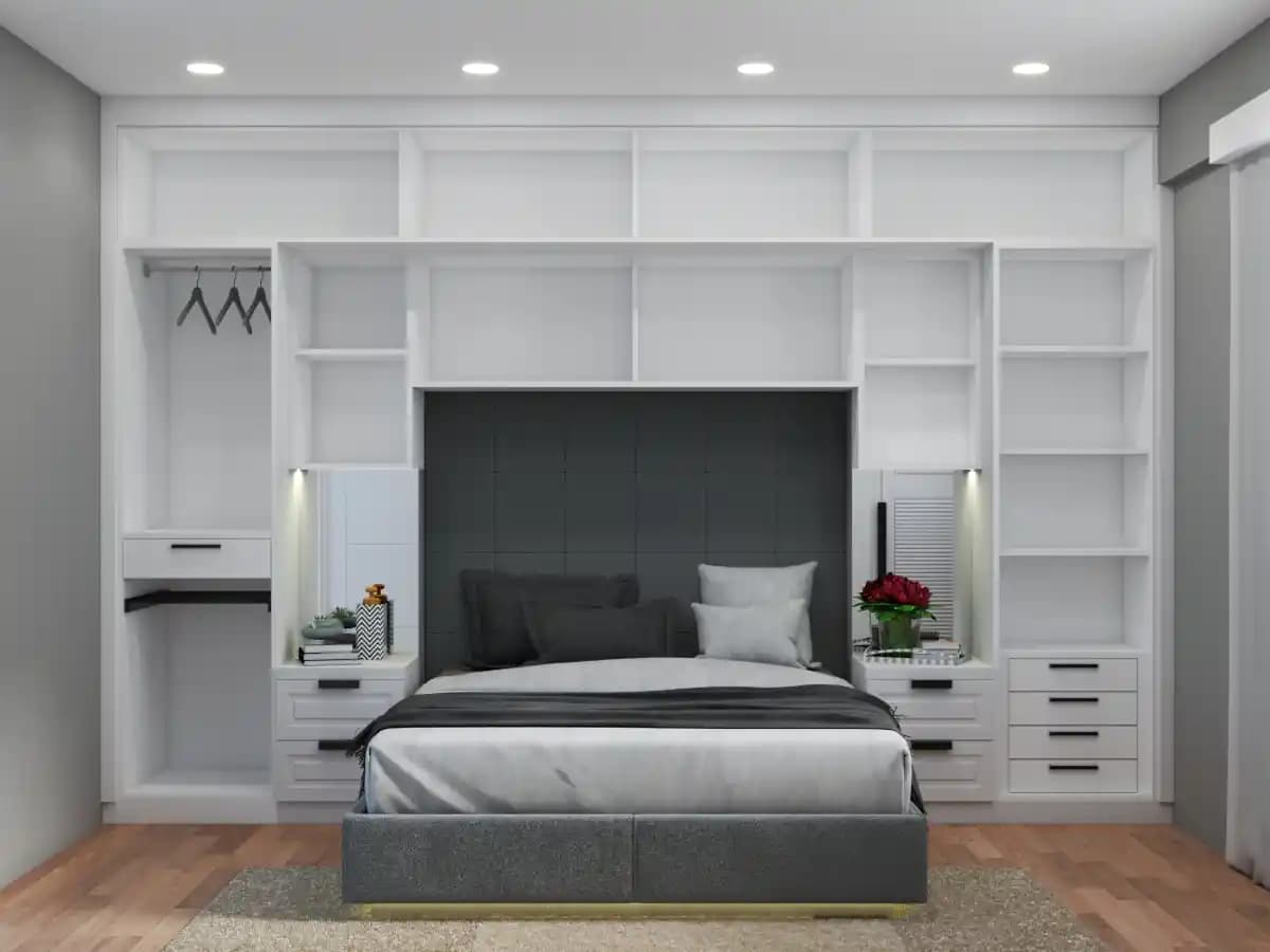 Yatak Başlığı Dolaplı Tasarımlar: Estetik ve Fonksiyonelliği Bir Arada Sunar