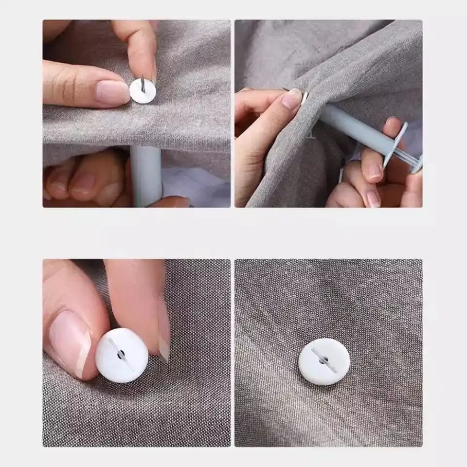 Yatak Odası Dekorasyonunda Yorgan Kılıfı Sabitleme Setleriyle Şık ve Fonksiyonel Çözümler