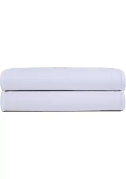 Yatsan Uykucu Elastik Lastikli Çarşaf Seti Beyaz - Modern ve Dayanıklı Yatak Koruyucu