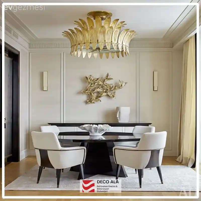 Yemek Odası Duvar Dekorasyonu İpuçları ve Şık Tasarım Önerileri
