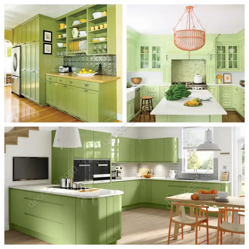 Yeşil Renk ile Ferah ve Şık Mutfak Dekorasyonu İpuçları ve Tasarım Önerileri