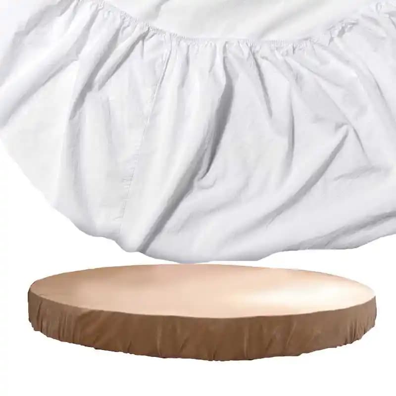 Yuvarlak yatak çarşaflarıyla modern ve şık yatak odası dekorasyonu rehberi