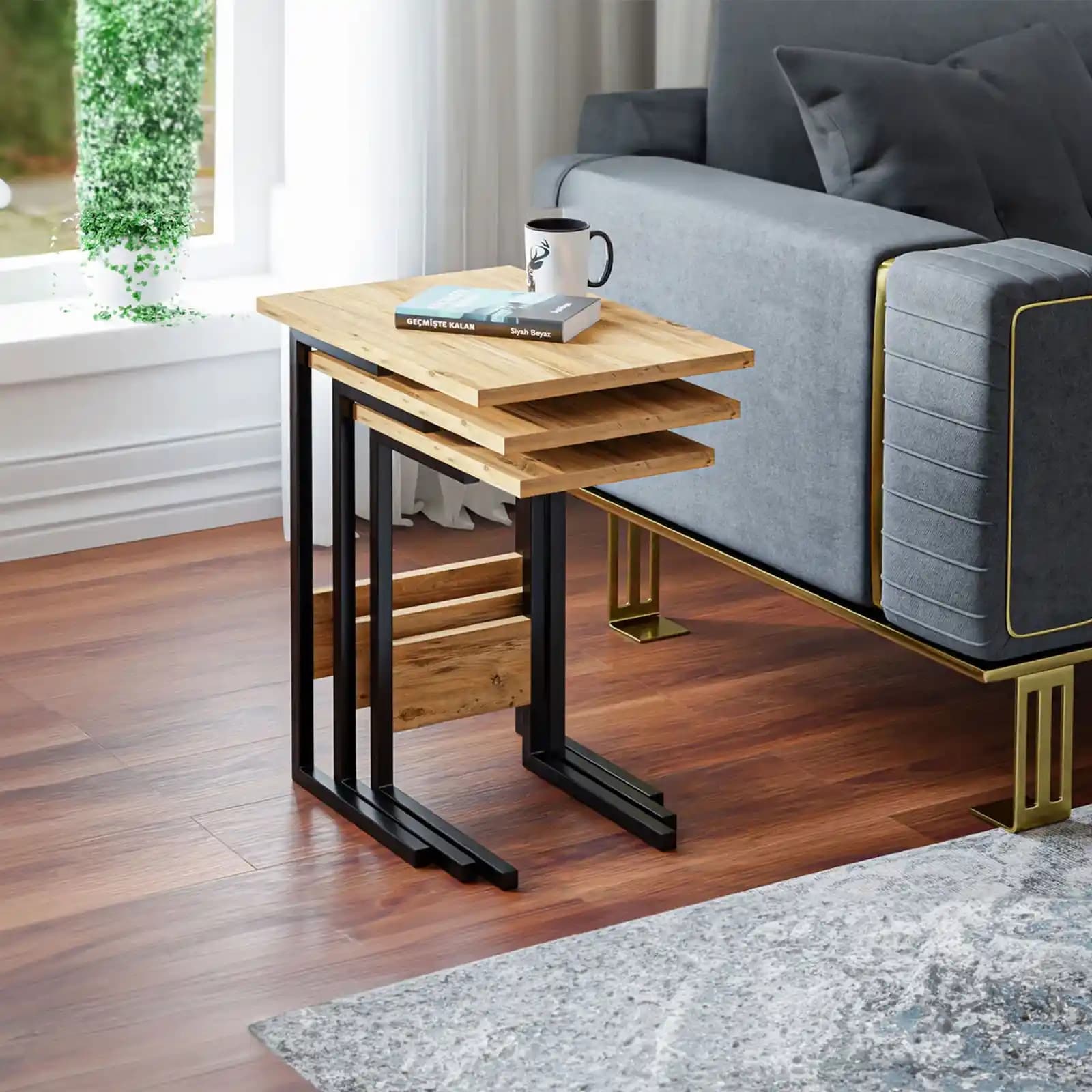 Zigon Sehpa Dekorasyonunda Şıklık ve Kullanışlılığı Bir Arada Sunan Çeşitler