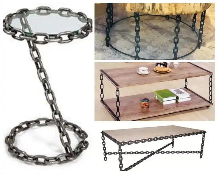 Zincir Ayaklı Sehpa ile Modern ve Şık Dekorasyon Çözümleri