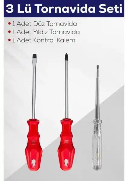 HON 3'lü Tornavida Seti: %100 Türk Malı Uçlarla Mıknatıslı, Ergonomik ve Çok Yönlü