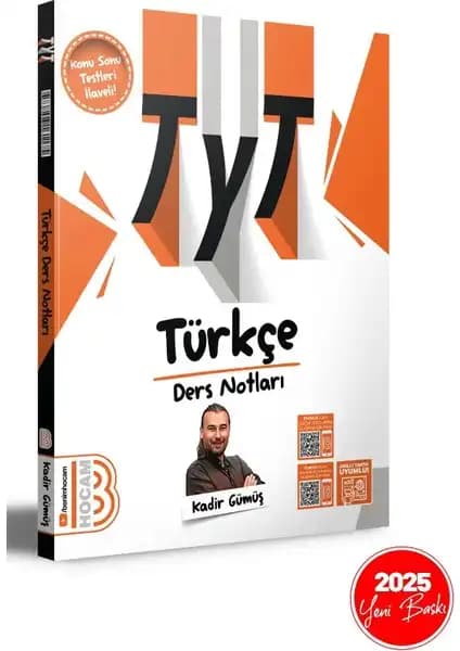 Benim Hocam Yayınları 2025 TYT Coğrafya ve Türkçe Ders Notları Karşılaştırması 2