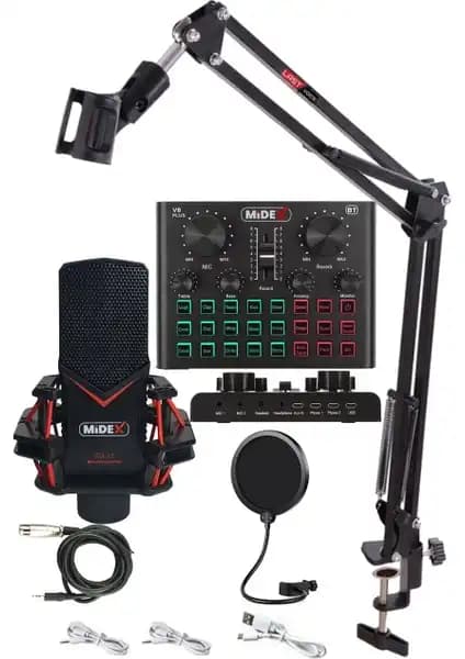 Midex CX1 ve GMX-1 Mikrofon Karşılaştırması: Özellikler ve Kullanım Alanları 2
