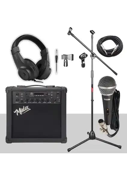 Midex MGA-25BK-HD ve PAK: Taşınabilir Gitar Amplifikatörleri Karşılaştırması 2