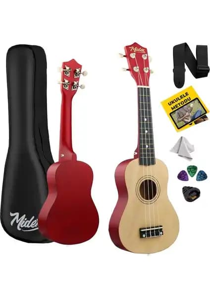 Midex UKX-901NT ve Müzikhane Soprano Ukulele Karşılaştırması: Özellikler ve Kullanıcı Yorumları 1