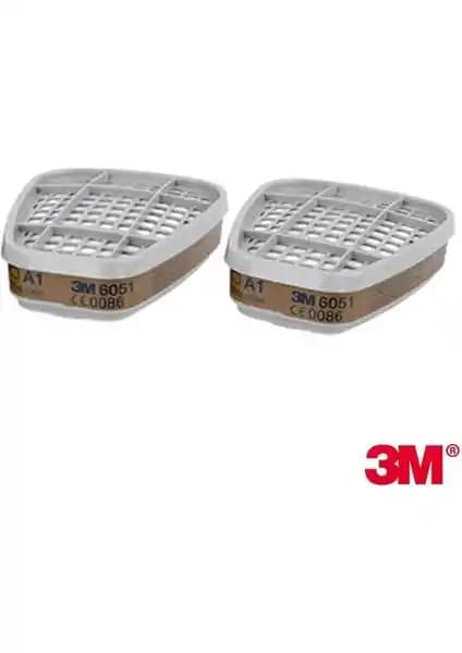 3M 6051 A1 Organik Gaz Buhar Filtresi Karşılaştırması Endüstriyel ve Kişisel Koruma Amaçlı