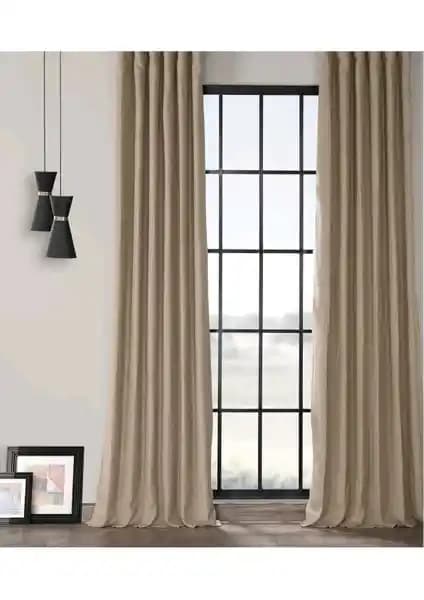 Decoperde Blackout ve Taç Düz Dikiş Siyah Blackout Perde Karşılaştırması