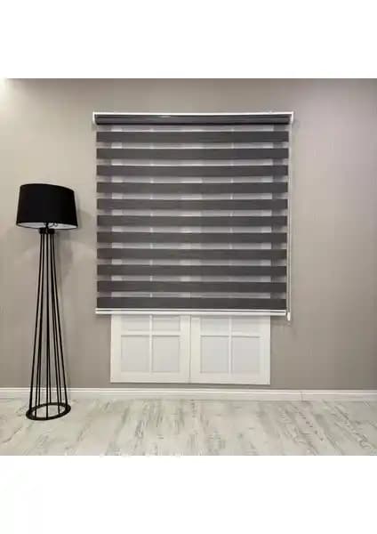 Donatti Bambu Zebra Stor Güneşlik ve NetworkAvm Antrasit Düz Zebra Perde Karşılaştırması