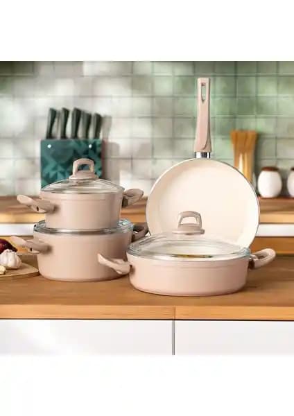 Emsan Crystal Rosegold ve Seylan Tencere Setleri Karşılaştırması ve Özellikleri