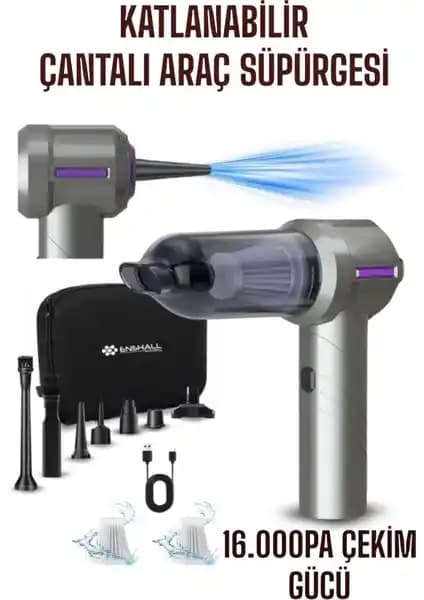 Enshall 16.000PA Pro ve Blackbird Auhma 2 In 1 Araç İçi Elektrikli Süpürge Karşılaştırması