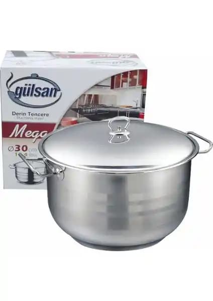 Gülsan Mega Çelik Derin Tencere Karşılaştırması: 30x19 cm ve 30 cm Modellerinin Özellikleri ve Kullanıcı Yorumları