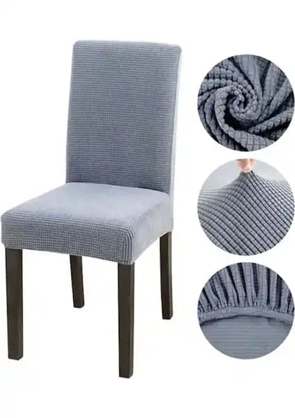 GüzelEvim Tekstil Bambu Malzemeden Üretilen Esnek ve Dayanıklı Sandalye Kılıfı Özellikleri