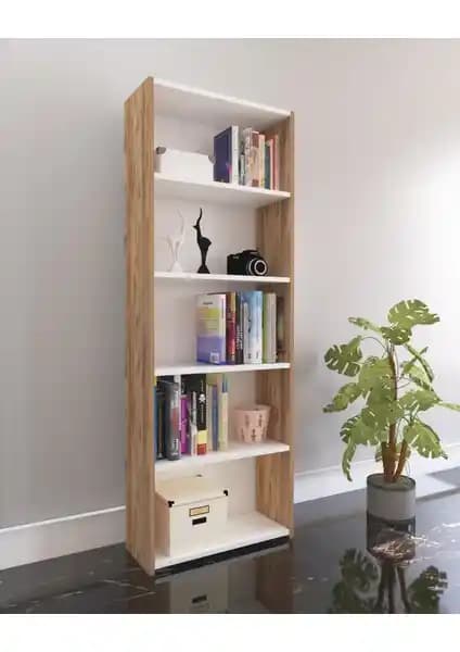 Nur Mobilya Melisa ve Peka 5 Raflı Kitaplık Karşılaştırması: Tasarım, Malzeme ve Kullanım Özellikleri