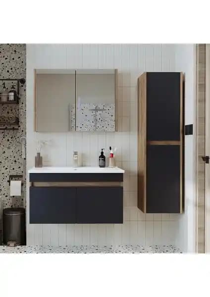 Roomart Atlantik Lavabolu ve Beyaz Mat MDF Banyo Dolapları Karşılaştırması